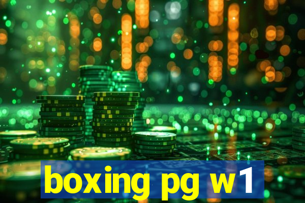 boxing pg w1